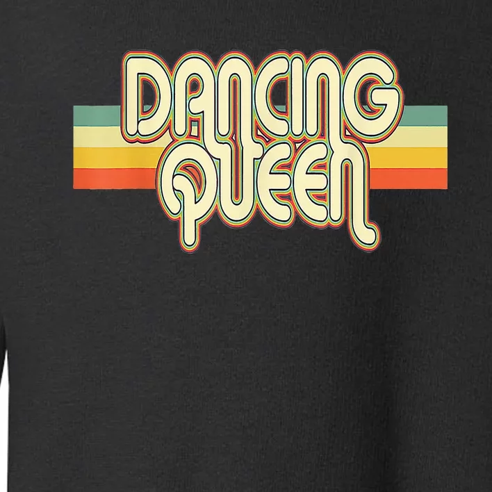 Dancing Queen Roller Disco Outfit 70s Costume For Women Toddler Sweatshirt