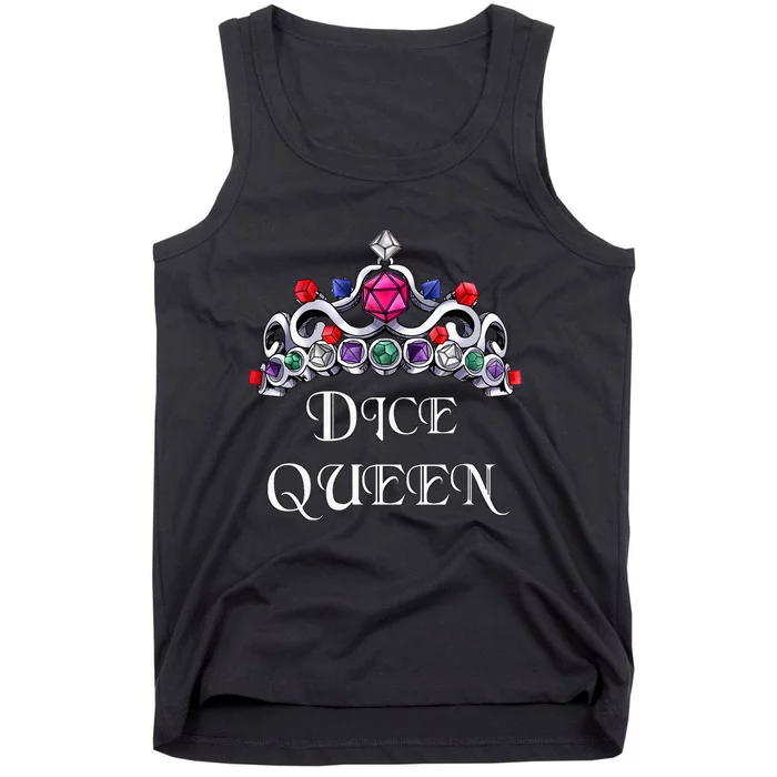 Dice Queen Role-playing Tank Top