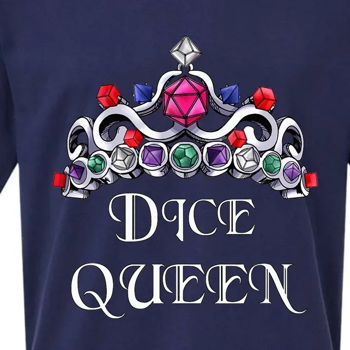 Dice Queen Role-playing Sueded Cloud Jersey T-Shirt