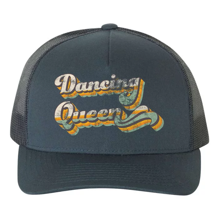 Dancing Queen Retro 1970s Vintage Gift Yupoong Adult 5-Panel Trucker Hat