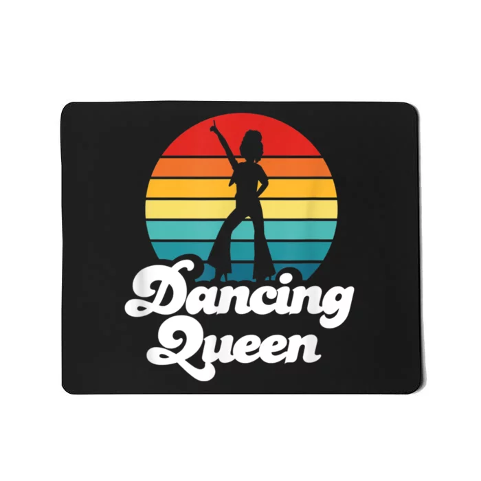 Dancing Queen Roller Disco Outfit 70s Costume For Women Mousepad