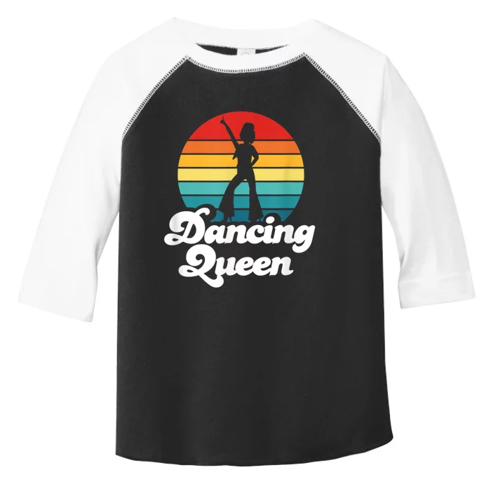 Dancing Queen Roller Disco Outfit 70s Costume For Women Toddler Fine Jersey T-Shirt