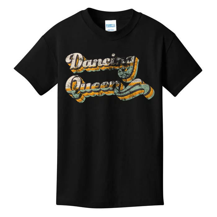 Dancing Queen Vintage 1970s Kids T-Shirt