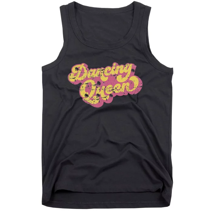 Dancing Queen Vintage Dancing 70s Tank Top