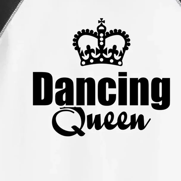 Dancing Queen With Crown Funny Graphic Dancer Dark Funny Gift Toddler Fine Jersey T-Shirt