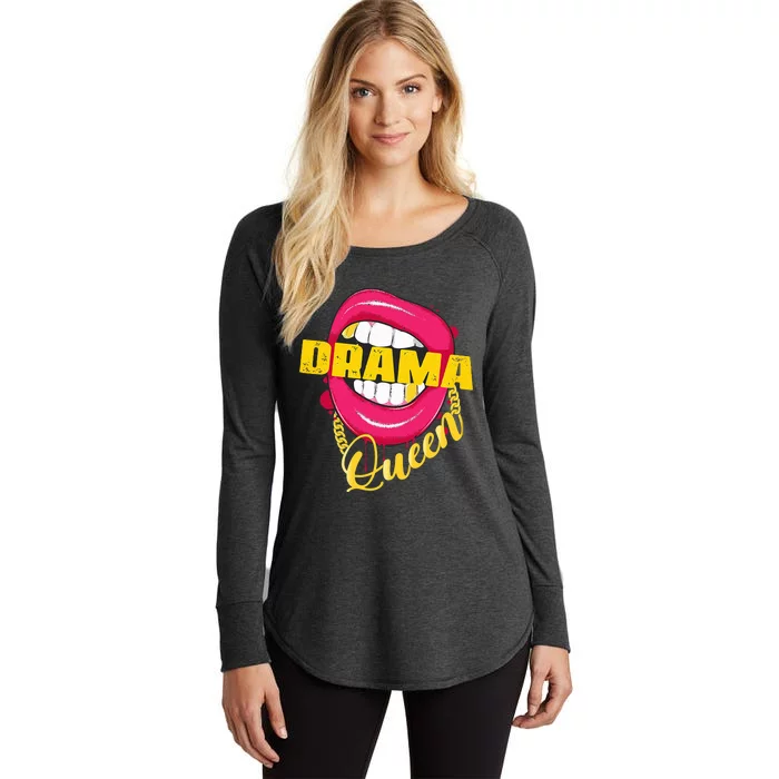 Drama Queen Woman Outfit Women's Perfect Tri Tunic Long Sleeve Shirt