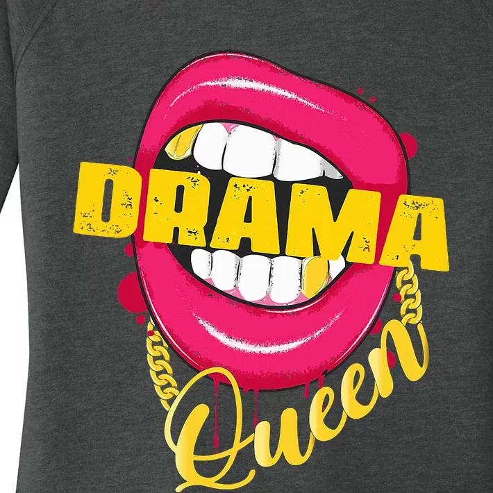 Drama Queen Woman Outfit Women's Perfect Tri Tunic Long Sleeve Shirt