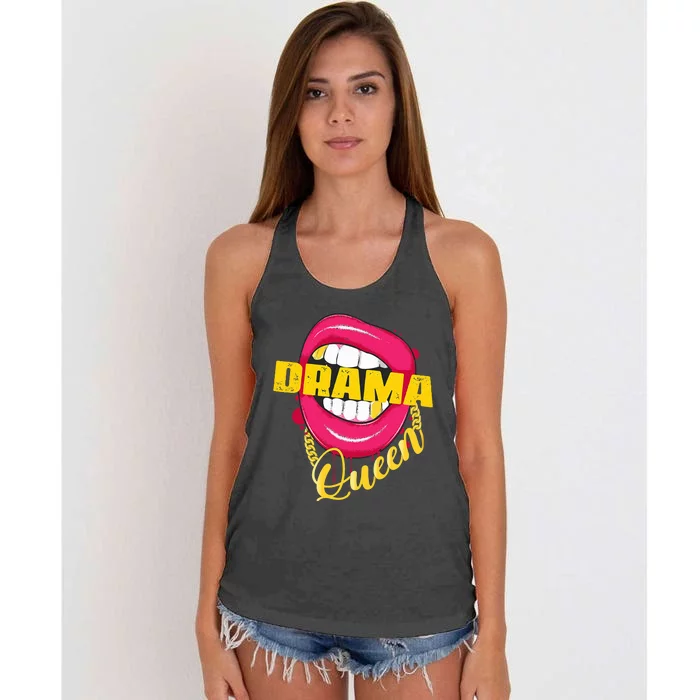 Drama Queen Woman Outfit Women's Knotted Racerback Tank