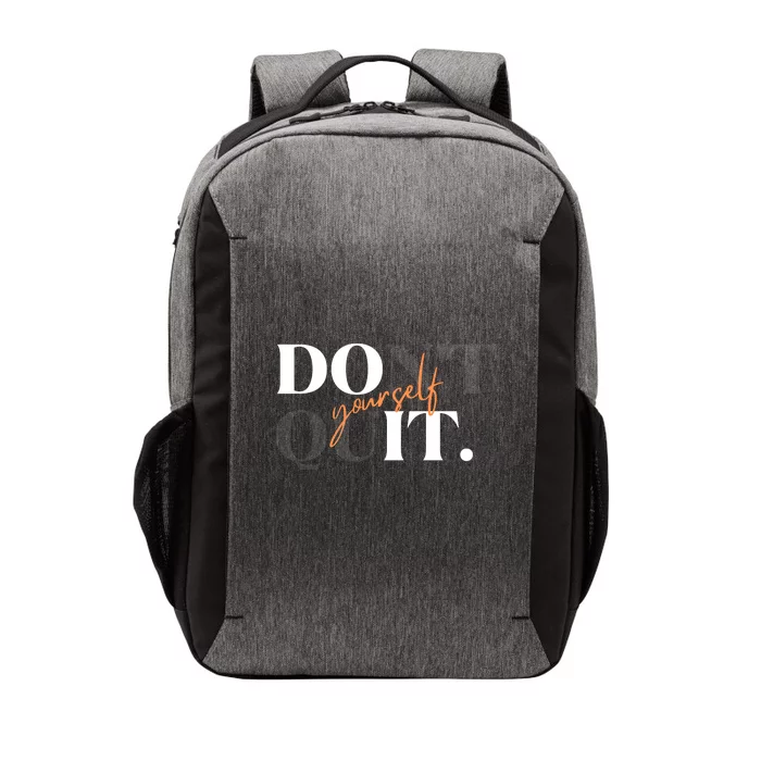 Don't Quit Yourself Motivational Vector Backpack