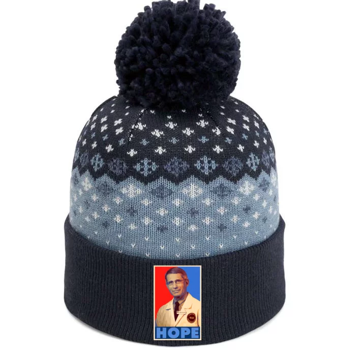 Dr Anthony Fauci Hope The Baniff Cuffed Pom Beanie