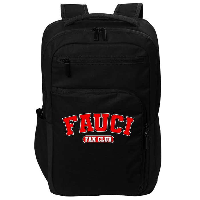 Dr Fauci Fan Club Logo Impact Tech Backpack