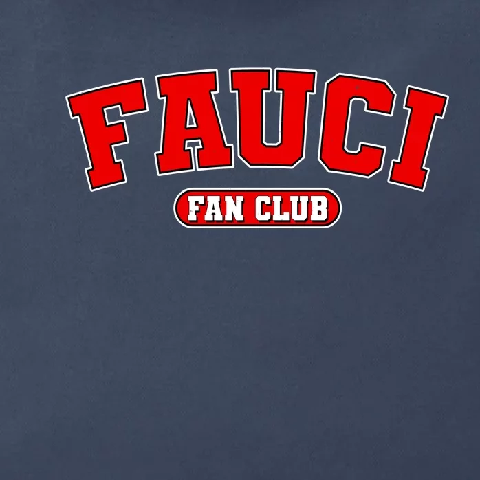 Dr Fauci Fan Club Logo Zip Tote Bag