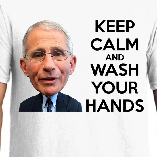 Dr Fauci Keep Calm And Wash Your Hands Pajama Set