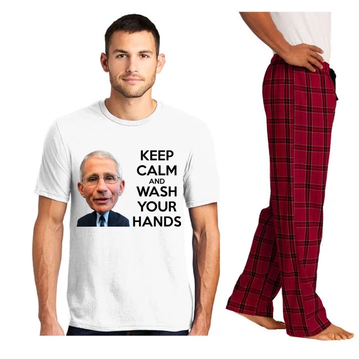 Dr Fauci Keep Calm And Wash Your Hands Pajama Set