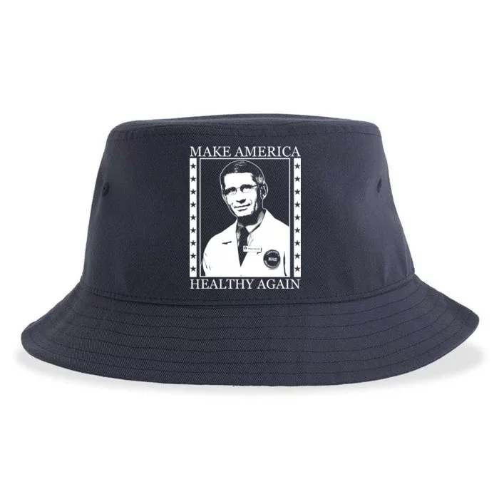 Dr Fauci Make America Healthy Again Sustainable Bucket Hat