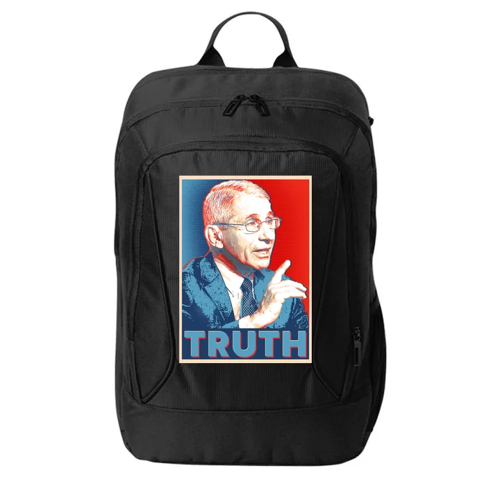 Dr Fauci Truth Election Poster City Backpack