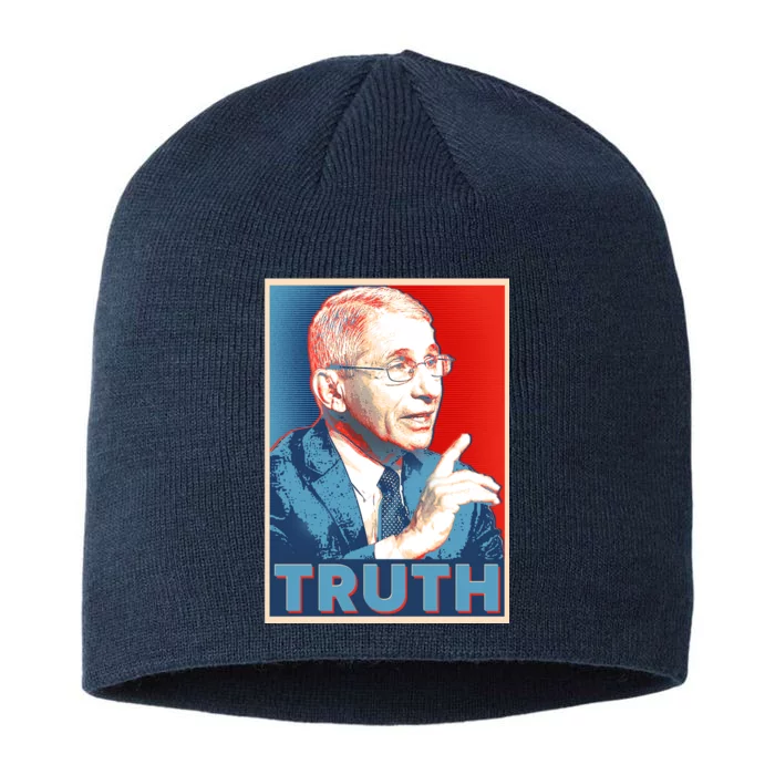 Dr Fauci Truth Election Poster 8 1/2in Sustainable Knit Beanie