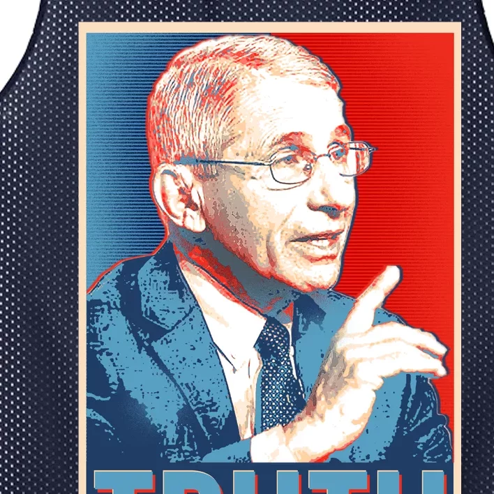 Dr Fauci Truth Election Poster Mesh Reversible Basketball Jersey Tank