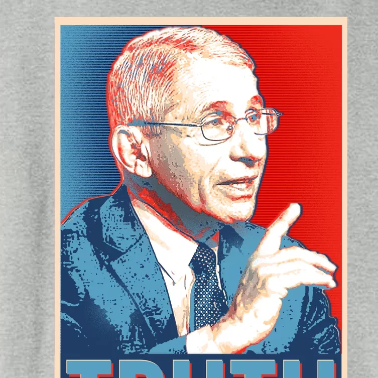 Dr Fauci Truth Election Poster Women's Crop Top Tee