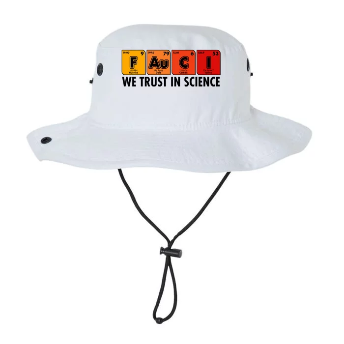 Dr Fauci We Trust In Science Periodical Table Elements Legacy Cool Fit Booney Bucket Hat