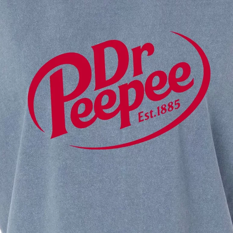 Dr Peepee Soda Pop Logo Garment-Dyed Women's Muscle Tee