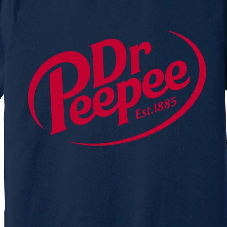 Dr Peepee Soda Pop Logo Premium T-Shirt