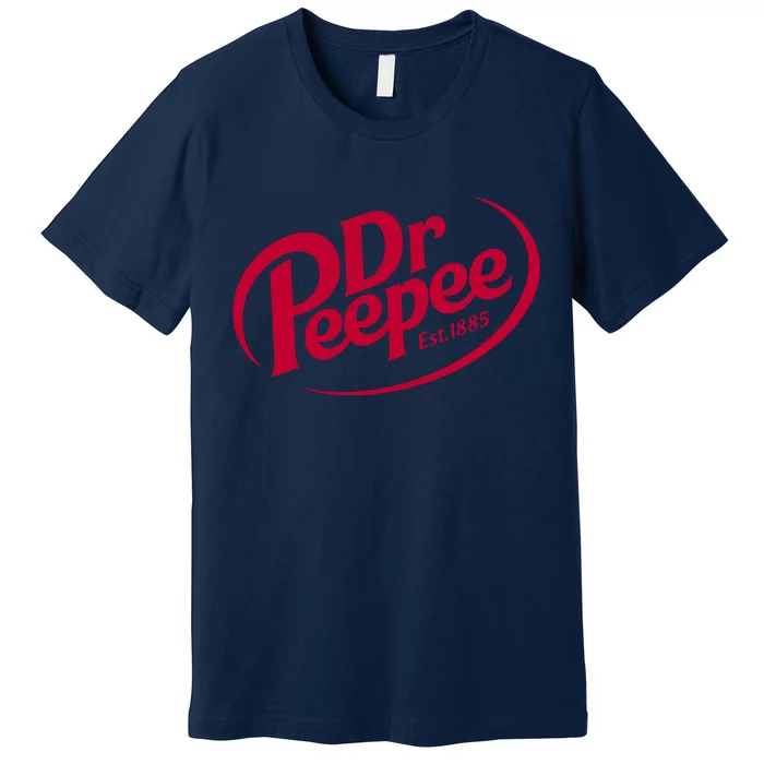 Dr Peepee Soda Pop Logo Premium T-Shirt