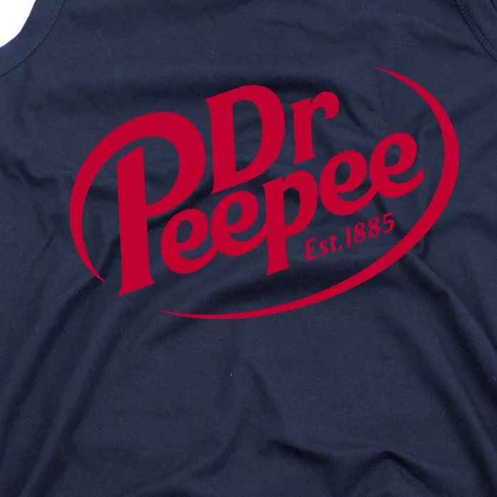 Dr Peepee Soda Pop Logo Tank Top