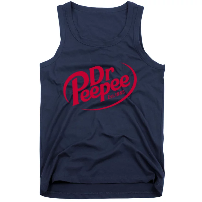 Dr Peepee Soda Pop Logo Tank Top