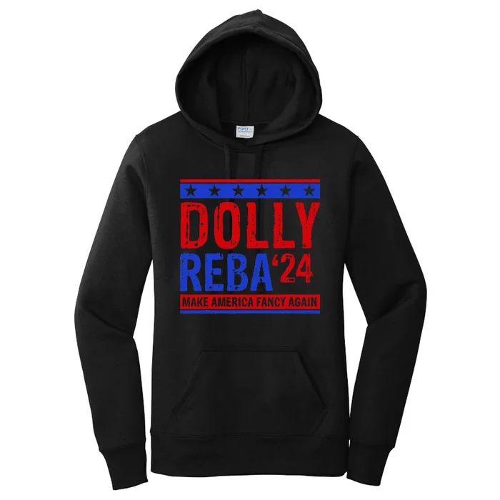 D.O.L.L.Y R.E.B.A 24 Make America Fancy Again Women's Pullover Hoodie