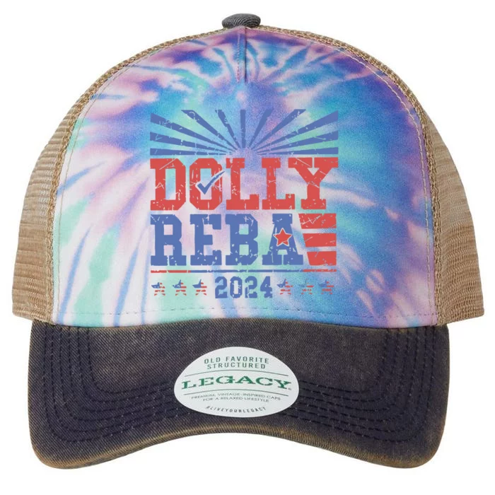 Dolly Reba 2024 Legacy Tie Dye Trucker Hat