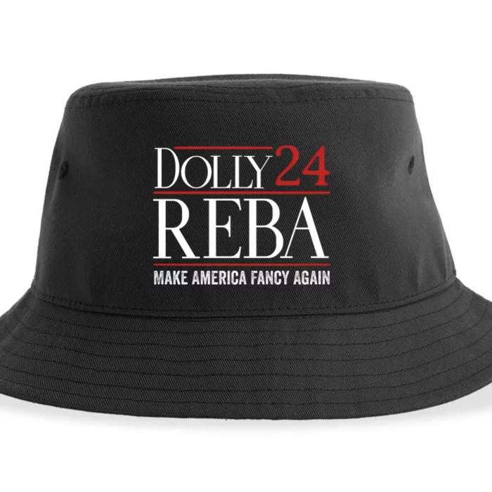 Dolly Reba 2024 Make America Fancy Again Sustainable Bucket Hat