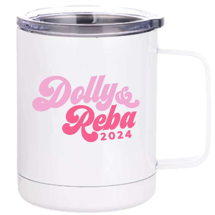 Dolly Reba 2024 Gift Front & Back 12oz Stainless Steel Tumbler Cup