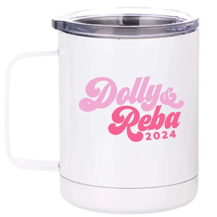 Dolly Reba 2024 Gift Front & Back 12oz Stainless Steel Tumbler Cup