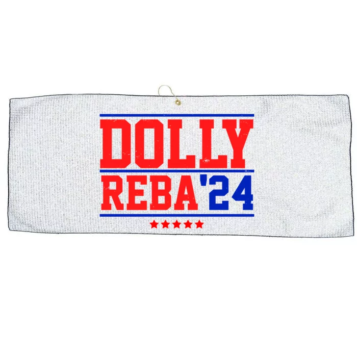 Dolly Reba 2024 Funny Political Large Microfiber Waffle Golf Towel