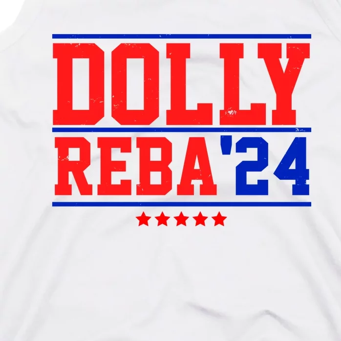 Dolly Reba 2024 Funny Political Tank Top