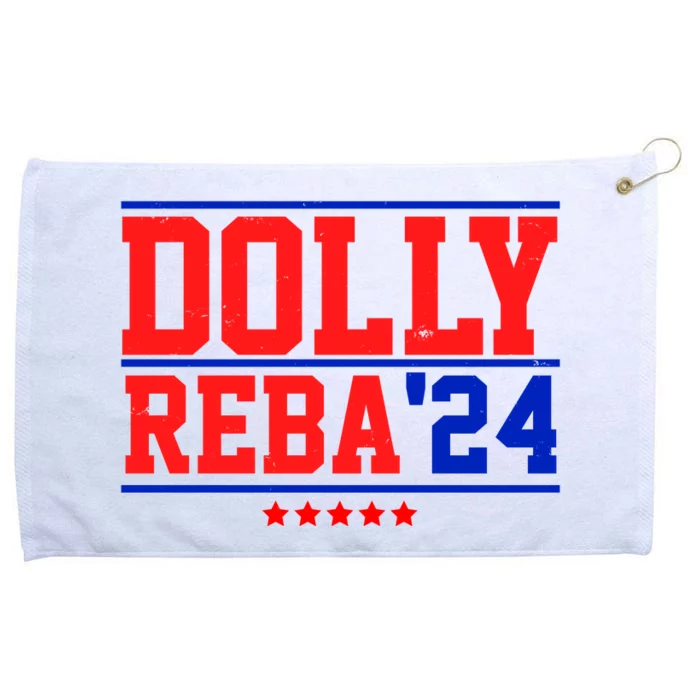 Dolly Reba 2024 Funny Political Grommeted Golf Towel