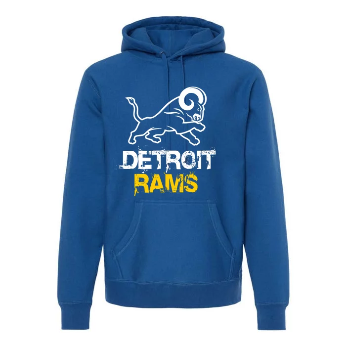 Detroit Rams 2022 Football Champions Premium Hoodie