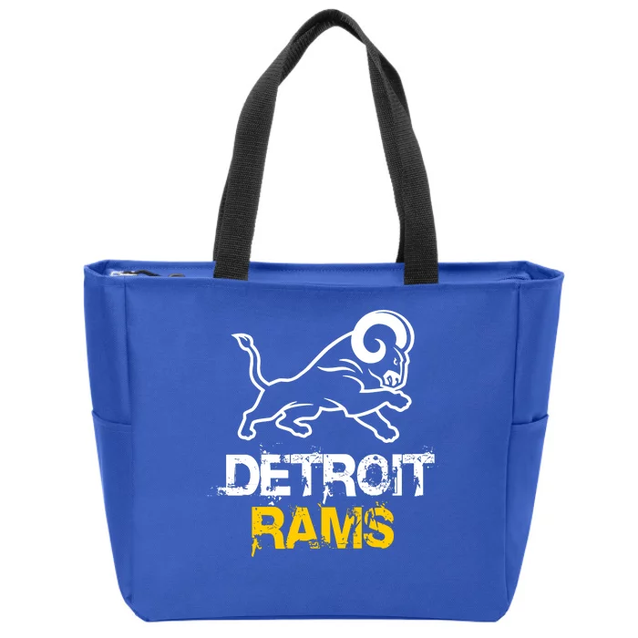 Detroit Rams 2022 Football Champions Zip Tote Bag