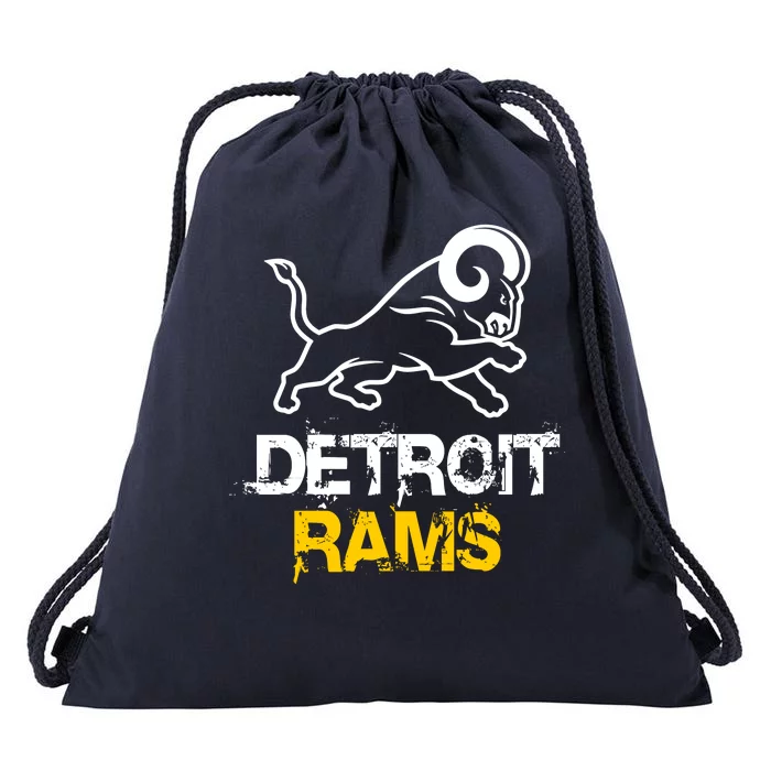 Detroit Rams 2022 Football Champions Drawstring Bag