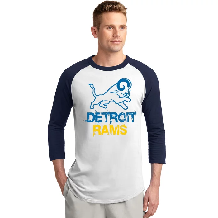 Detroit Rams 2022 Football Champions Baseball Sleeve Shirt