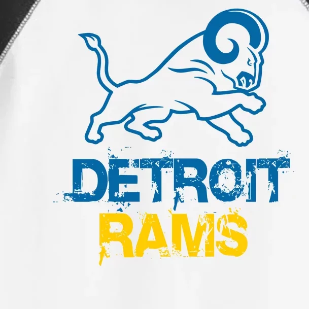 Detroit Rams 2022 Football Champions Toddler Fine Jersey T-Shirt