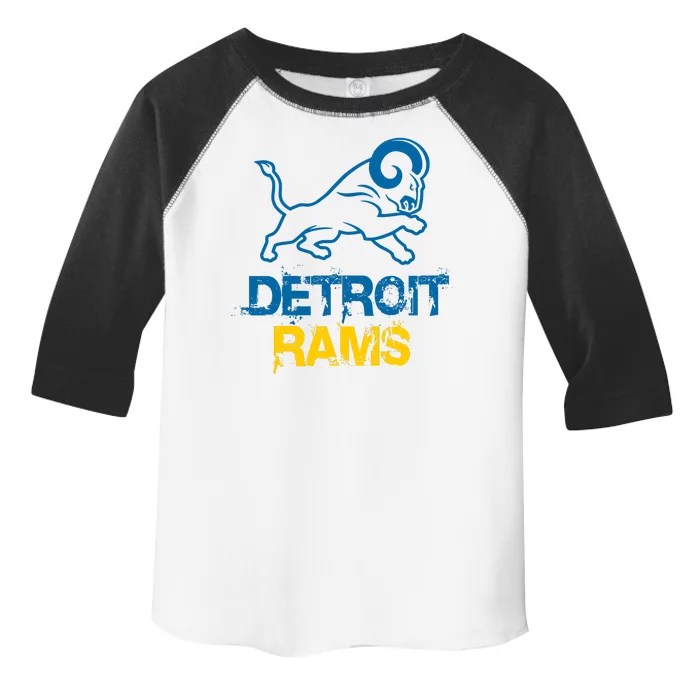 Detroit Rams 2022 Football Champions Toddler Fine Jersey T-Shirt