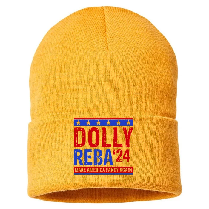 Dolly Reba 24 Make America Fancy Again Sustainable Knit Beanie