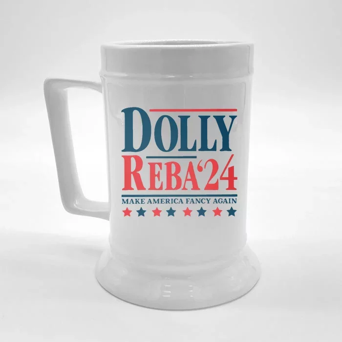 Dolly Reba 2024 Front & Back Beer Stein