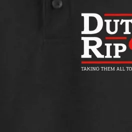 D.U.T.T.O.N Rip 2024 President Day 4th Of July Dry Zone Grid Performance Polo