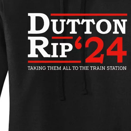 D.U.T.T.O.N Rip 2024 President Day 4th Of July Women's Pullover Hoodie