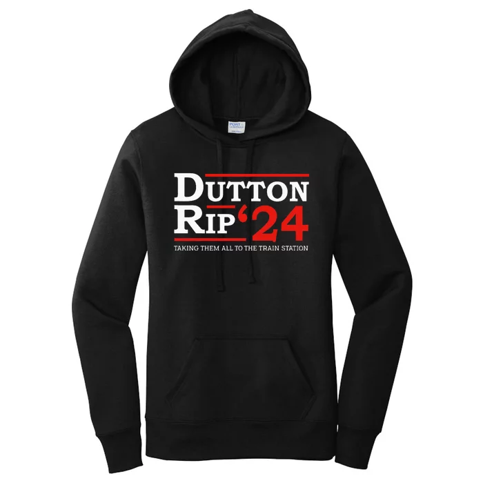 D.U.T.T.O.N Rip 2024 President Day 4th Of July Women's Pullover Hoodie