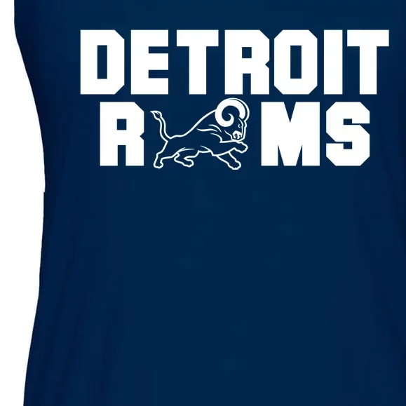 Detroit Rams 2022 Ladies Essential Flowy Tank