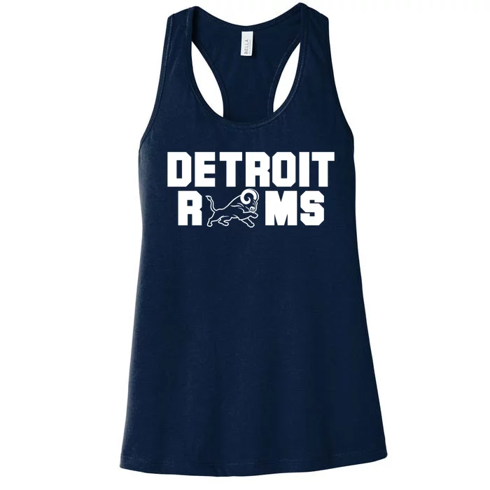 Detroit Rams 2022 Women's Racerback Tank